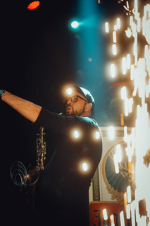 Saxophonist Timothy Nealon bei Hochzeit