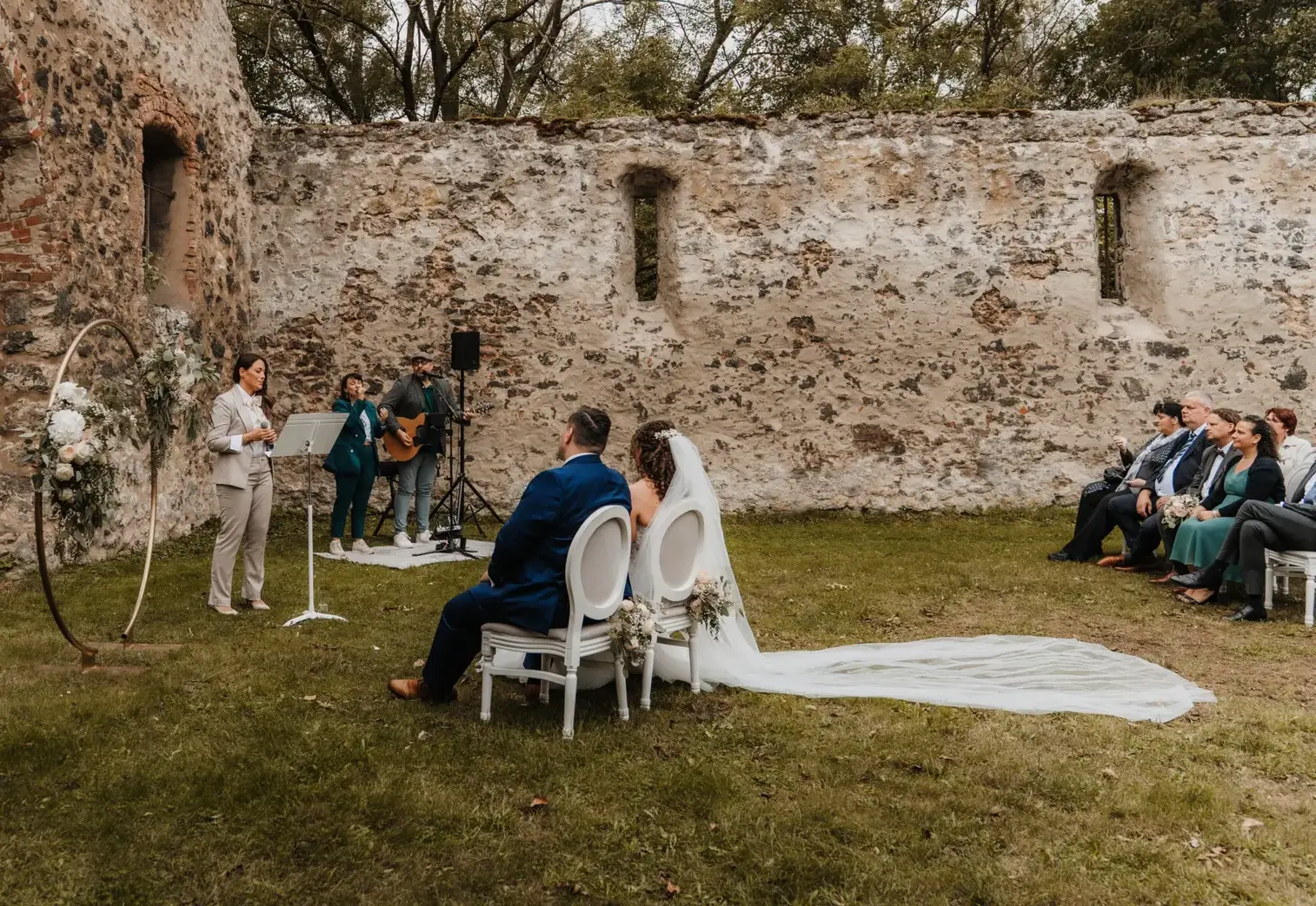 Hochzeitsmoment mit Livemusik von CarryMe
