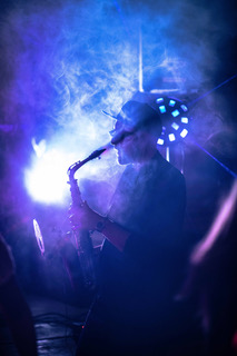 Saxophonist Timothy Nealon bei Hochzeit