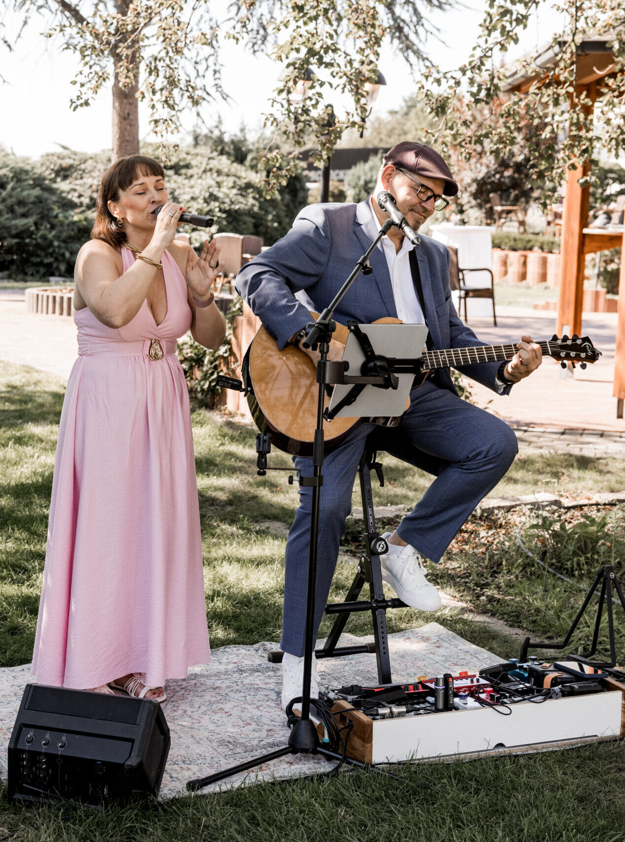 CarryMe Akustik Duo mit Livemusik bei einer Geburtstagsfeier